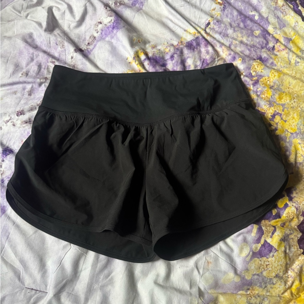 Women's Black Zyia Athletic Shorts